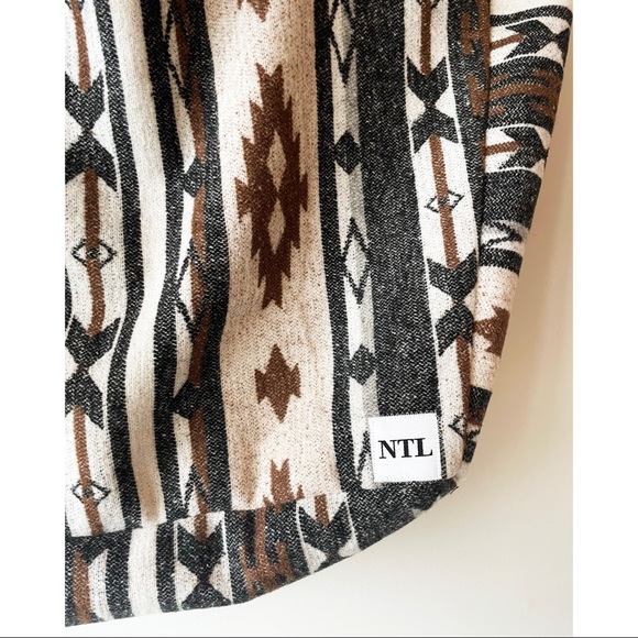 Handmade Pendleton Southwestern Shopper Tote Bag - Picture 6 of 6